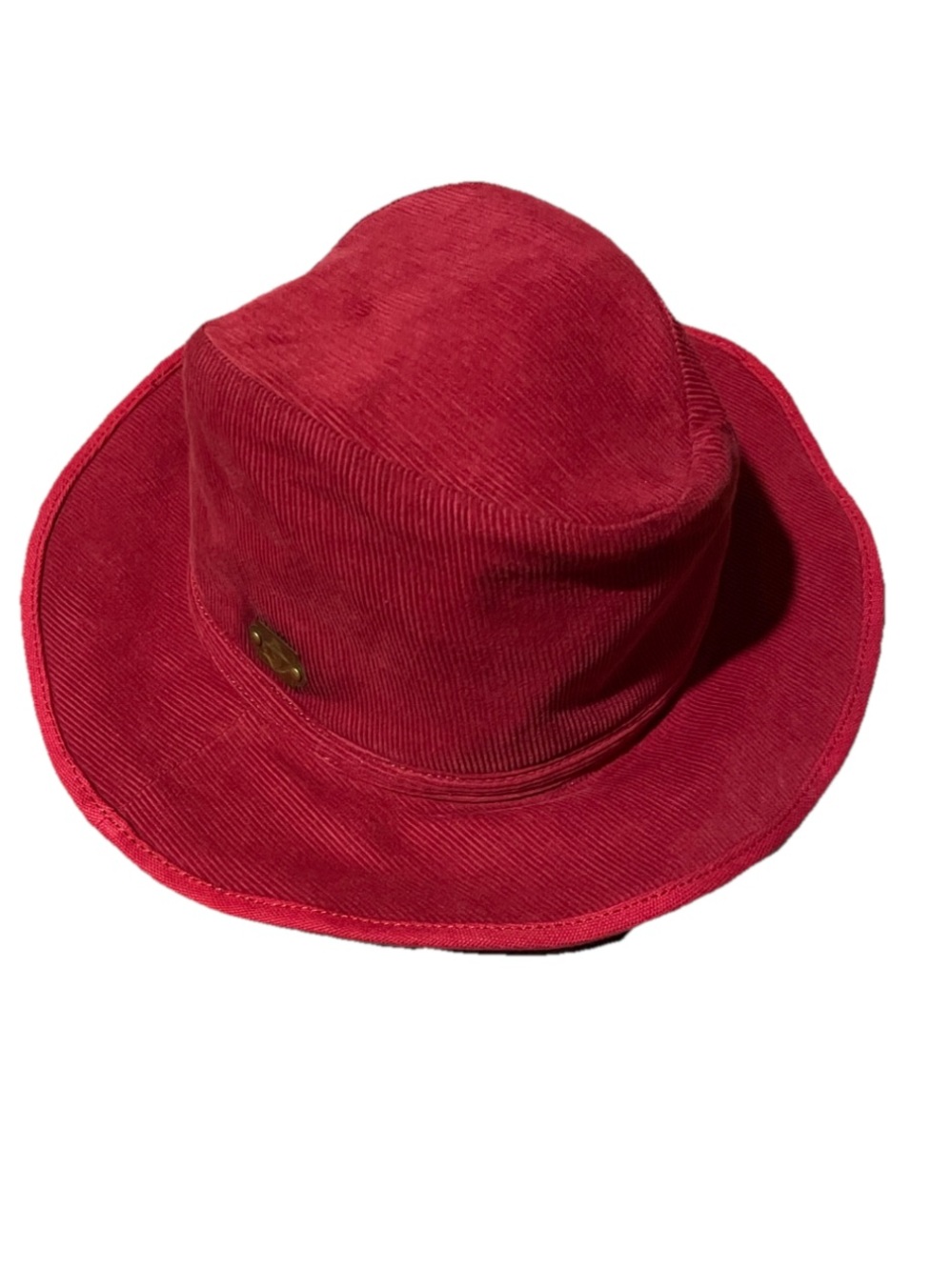 NWT Le Prince Jardinier Paris Corduroy Bucket Hat French Luxury Made in France